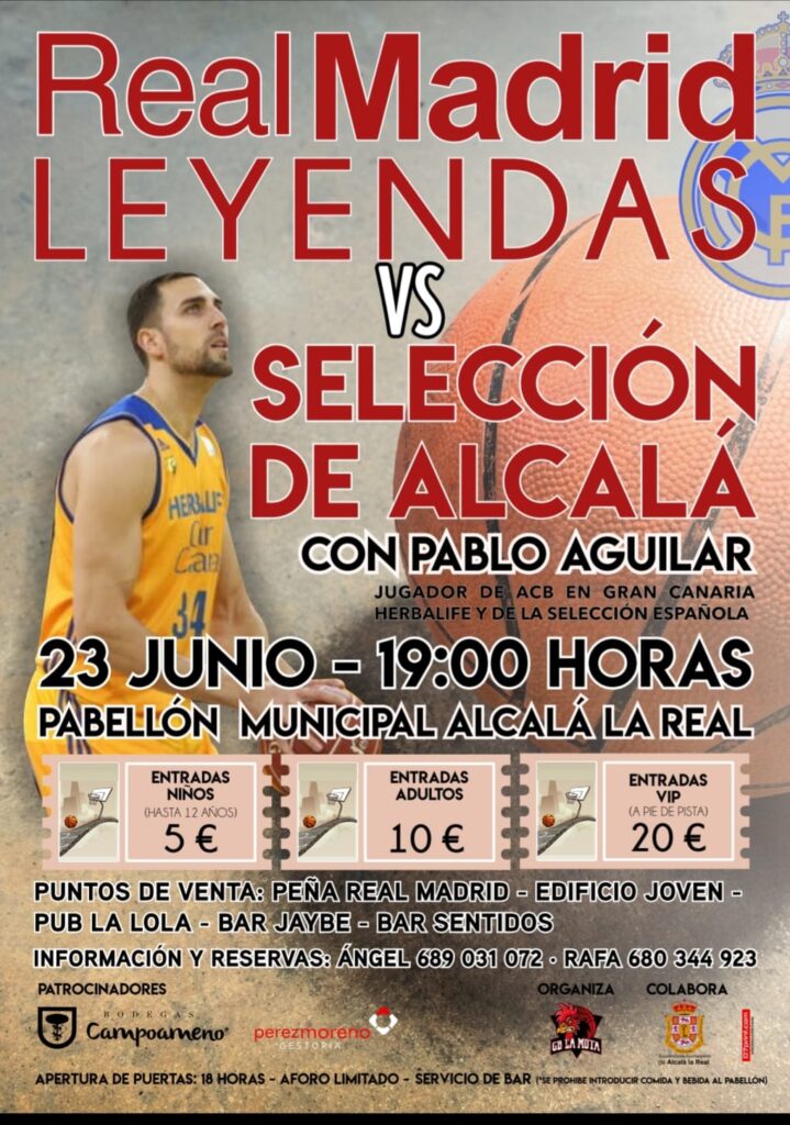 Una selección de jugadores de Alcalá la Real y Pablo Aguilar, siguientes rivales de las Leyendas Blancas IMG-20180516-WA0012