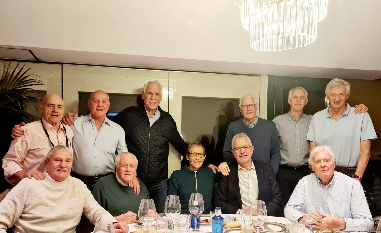 Walter Szczerbiak se reune con sus compañeros de las Leyendas Blancas en Madrid